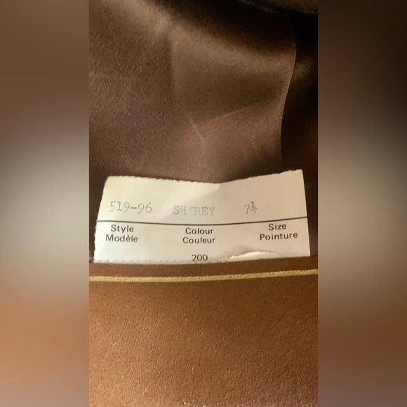 Rare Biltmore 519-96 Deadstock Western Hat Silver Buckle Kodiak Fur Felt Sz 7.5 - Picture 11 of 14